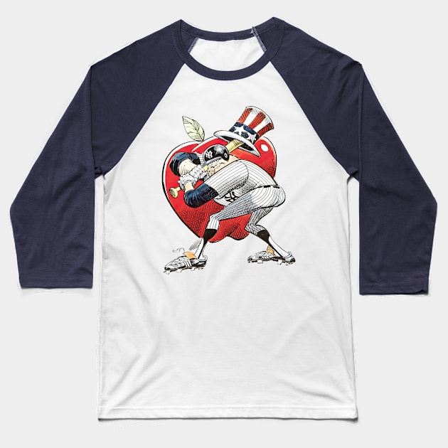 Baseball Vintage NYC Baseball T-Shirt by Trazzo